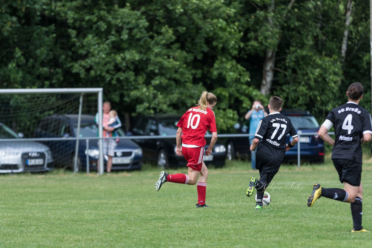 Bild 397 - Aufstiegsspiel SG Borgstedt/Brekendorf - SV Wahlstedt : Ergebnis: 1:4